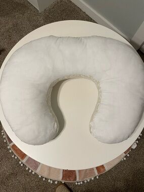 Boppy White Nursing Support Pillow and Two Boppy-Brand Covers